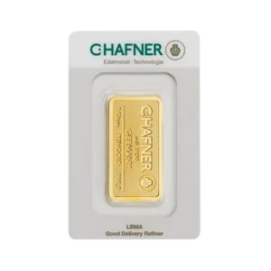 C. Hafner Goldbarren 31,1 Gramm