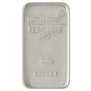 Umicore Silberbarren 1000 Gramm